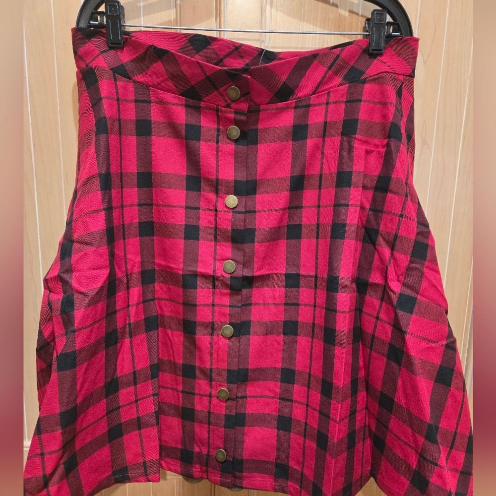 Torrid Skater Mini Skirt 4X(26) NIB